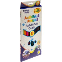 Олівці кольор. аквар. 12 кольор. "Class" №1412C Aquarelle (12)(240)