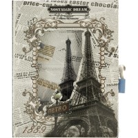 Блокнот на замку В6 48арк. "Париж" в кор-ці №YH64K-B0241(60)(120)