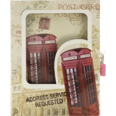 Блокнот на замку В6 64арк. "Ретро" в кор-ці №YH64K-B0298(60)(120)