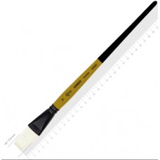 Пензлик худож. "Rosa" Amber щетина,плоский, довга ручка №12 №2306F12