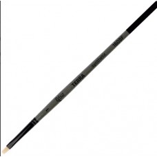 Пензлик худож. "Rosa" Terra синтетика,плоска, довга ручка №1 №1608F01