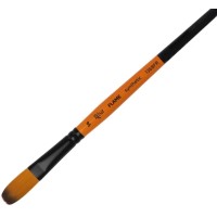 Пензлик худож. "Rosa" Flame синтетика,овальна,коротка ручка №14 №1368FR14