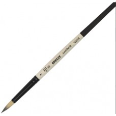 Пензлик худож. "Rosa" Breeze синтетика,кругла, коротка ручка №3 №1226R03