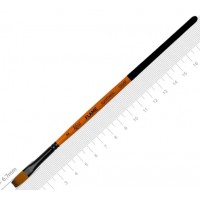 Пензлик худож. "Rosa" Flame синтетика,плоска,коротка ручка №2 №1368F02