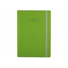 Щоденник А5 Optima датований 2026 Cross фісташковий №O25235-67 м'яка обкладинка, на резинці (24)