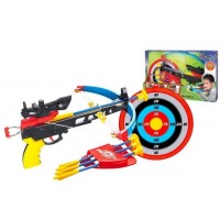 Арбалет,стріли на присосках,мішень,в кор-ці,46х29х7см №35881K(12) КІ