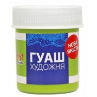 Гуашева фарба "Rosa Studio" жовто-зелена 40мл №323924(70)