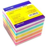 Блок/зам. нкл 90х90мм 1000арк. зебра "Economix" №E20939(36)