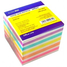 Блок/зам. нкл 90х90мм 1000арк. зебра "Economix" №E20939(36)