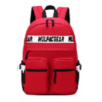 Рюкзак 1від., 5карм. 13" червоний №KB-3851-red