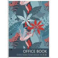 Коледж-блок А4+ 80арк. лін. мат.ламінація кремов. №A4-080-6701L "Expert"/Школярик/(4)(36)