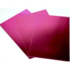 Картон кольор. А4 одностор. 3арк. дзеркальний,рожевий №NPT-009/4411/Мандарин/(50)(120)