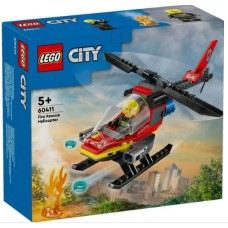 Конструктор "LEGO" City Пожежний рятувальний гелікоптер №60411(4)