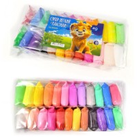 Пластилін суперлегкий 24кольор. 216гр, зі стеками №832770(120)