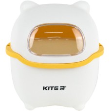 Контейнер для сміття "Kite" настільний,біло-помаранчевий №K24-009-8(10)