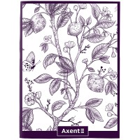 Зошит А4 48арк. кліт. м'яка обкл. сливовий №4780-7-A/Axent/(16)