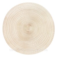 Серветка настільна 38см золотиста №AR3327G/Ardesto/(12)