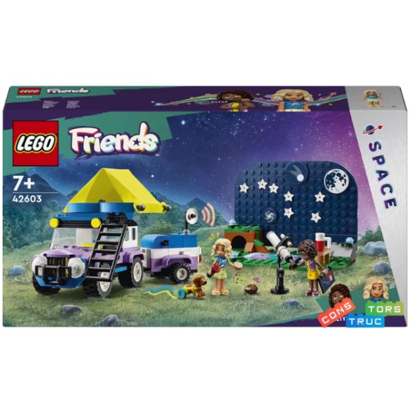 Конструктор "LEGO" Friends Кемпінговий автомобіль для спостереження за зірками №42603(4)