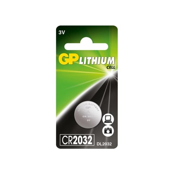Батарейка GP Lithium Cell CR2032 3V/1bl(1)(10)(100)