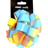Бантик декор. d12,7см pastel rainbow №PB5-RBS(12)(48)