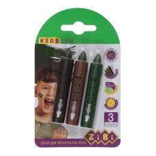 Олівець для гриму "ZiBi" Kids Line 3 кольори №ZB.6573(24)