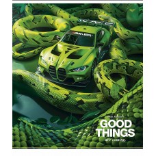 Зошит 60арк. кліт. Школярик "At the edge of the world" УФ-лак №060-3468K(10)(80)