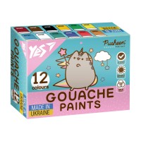 Гуаш "Yes" Pusheen 12кольор. 20мл №230402(12)(24)