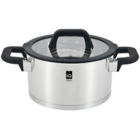 Каструля алюм. "IQ Be Traditional" 22см 4,3л з кришкою №IQ-2046-22(4)