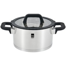 Каструля алюм. "IQ Be Traditional" 22см 4,3л з кришкою №IQ-2046-22(4)