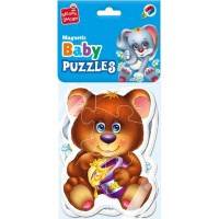 Бебі-пазли магніт. "Малюк зможе. Лісові жителі" №VT3208-17(10)