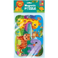 Бебі-пазли максі на магніті "Зоопарк" А5 №VT3205-90(30)