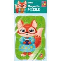 Бебі-пазли максі на магніті "Лисиця" А5 №VT3205-92