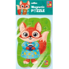 Бебі-пазли максі на магніті "Лисиця" А5 №VT3205-92