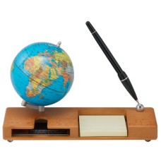 Глобус "Blue" №0911HDY-B d-10,5см, на дерев.підставці, світла вишня, розмір 250х96х150мм