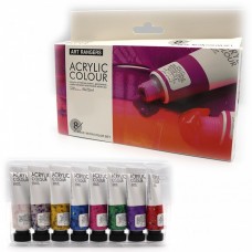 Набір акрил. фарб "Art rangers" 8х22мл неон №32KRFEA0822-N/№PA32.08022.C(6)(24)