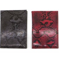 Обклад. на Паспорт закордонний шкірзам. Змія №105-Па(10)