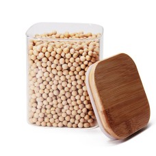 Банка для сип. прод. скло 0,7л квадрат №7029-09/S&T/(24)