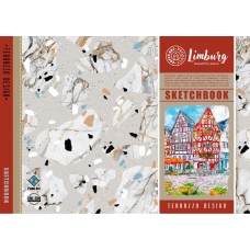 Скетчбук 36/100 А5 б/лін. мат.лам. №7БЦ/БК293/2/21518/Мандарин/(10)