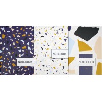 Блокнот А5 96арк. кліт. офс. тв. обкл. "Stone" №ДК-96-А5/Артпринт/(12)