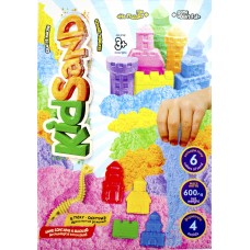 Набір креативної творчості "KidSand" кінет. пісок 600гр №KS-04-04U,05U,06U...09U/DankoToys