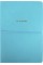 Планер А5 208арк. недат лін. крем.блок,еко шкіра обкл.,лазуровий №A5-7104/Школярик/(12)
