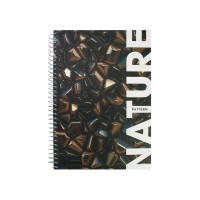 Блокнот пруж. бок. А5 80арк. кліт. карт. "Optima" Nature №O20332-30(5)(50)
