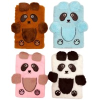 Блокнот А5 80арк. пухнастий "Panda" мікс №MRB2338-20