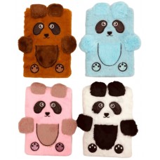 Блокнот А5 80арк. пухнастий "Panda" мікс №MRB2338-20