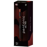 Ручка гел. "Linc" №420427 Pentonic 0,7мм коричнева(12)