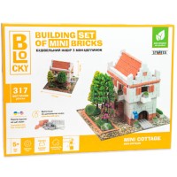 Конструктор з міні цеглинок Міні-Котедж,317дет.,в кор-ці №31002/Strateg/(5)