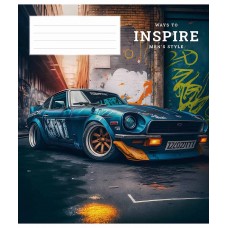 Зошит 36арк. лін. Школярик "Men's style" ВД-лак №036-3275L(20)(120)