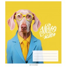 Зошит 48арк. кліт. Школярик "Мрію та живу" ВД-лак №048-3351K(10)(100)