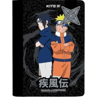 Блокнот А5 60арк. кліт. тв. обкл. Naruto з магнітною закладкою №NR24-192/Kite/(10)