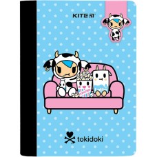 Блокнот А5 60арк. кліт. тв. обкл. Tokidoki з магнітною закладкою №TK24-192/Kite/(10)